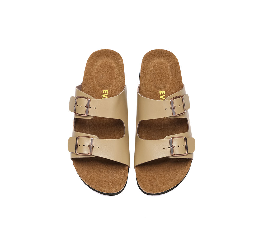 EVERAU® Adjustable Strap Summer Beach Mick Sandal Slides EVERAU
