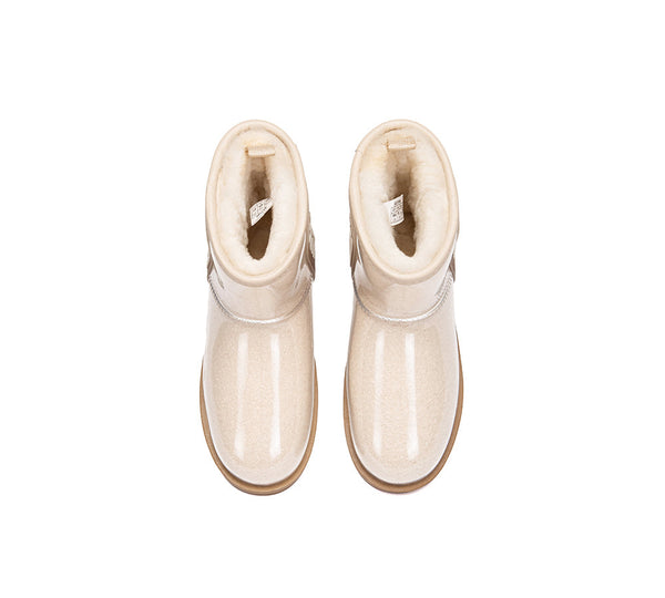 AUSTRALIAN SHEPHERD® UGG Boots Women Clear Waterproof Shearling Coated Neo UGG AUSTRALIAN SHEPHERD