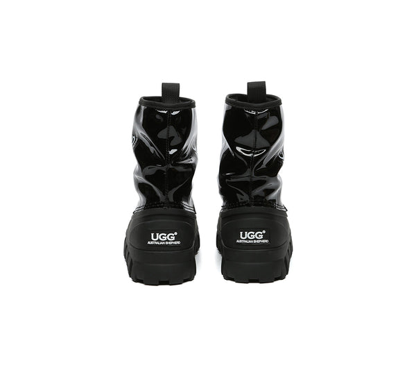 UGG Boots Women Sheepskin Wool Waterproof Chunky Wren