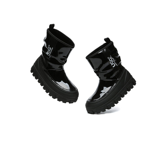 UGG Boots Women Sheepskin Wool Waterproof Chunky Wren