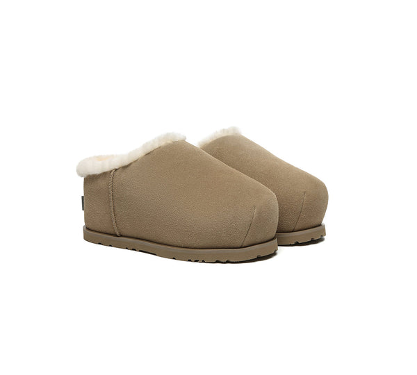 UGG EVERAU Pablo Sheepskin Ankle Slippers for Women