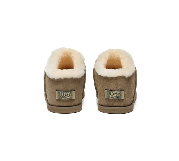 UGG EVERAU Pablo Sheepskin Ankle Slippers for Women