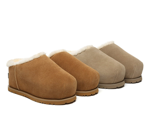 UGG EVERAU Pablo Sheepskin Ankle Slippers for Women