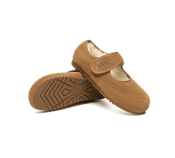 AUSTRALIAN SHEPHERD® UGG Slippers Sheepskin Wool Adjustable Strap Millie UGG AUSTRALIAN SHEPHERD