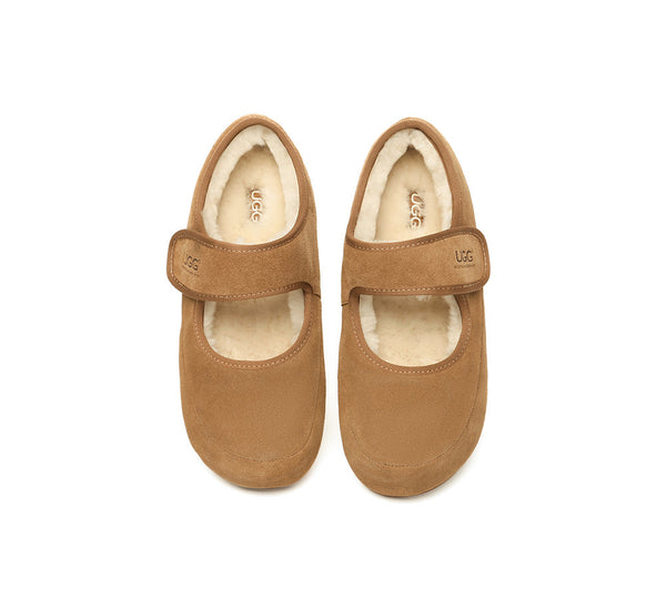 AUSTRALIAN SHEPHERD® UGG Slippers Sheepskin Wool Adjustable Strap Millie UGG AUSTRALIAN SHEPHERD
