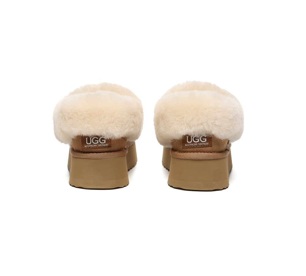 AUSTRALIAN SHEPHERD® UGG Slippers Women Platform Clarrie