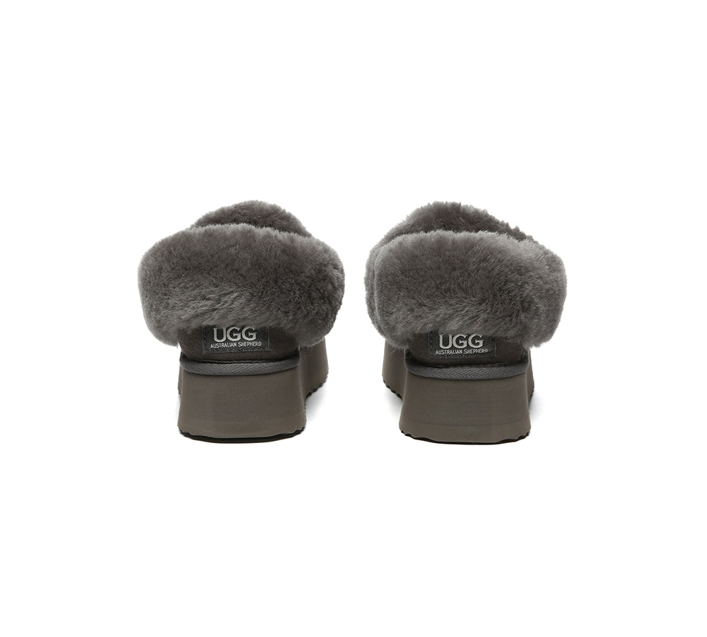 AUSTRALIAN SHEPHERD® UGG Slippers Women Platform Clarrie