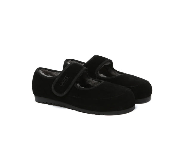 AUSTRALIAN SHEPHERD® UGG Slippers Sheepskin Wool Adjustable Strap Millie UGG AUSTRALIAN SHEPHERD