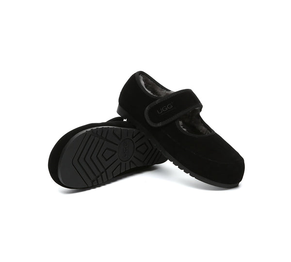 AUSTRALIAN SHEPHERD® UGG Slippers Sheepskin Wool Adjustable Strap Millie UGG AUSTRALIAN SHEPHERD