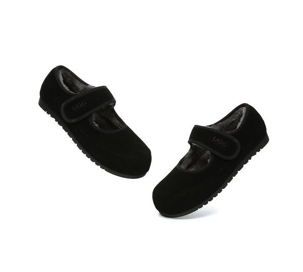 AUSTRALIAN SHEPHERD® UGG Slippers Sheepskin Wool Adjustable Strap Millie UGG AUSTRALIAN SHEPHERD