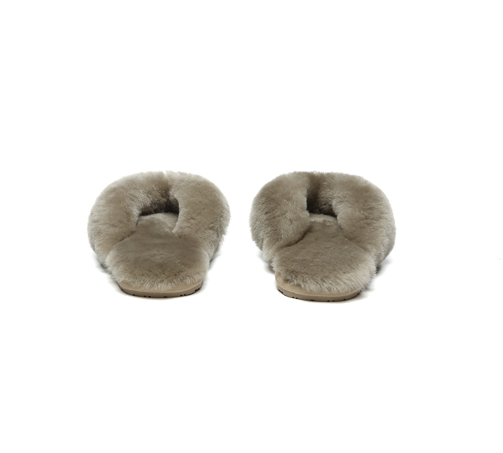UGG Thongs Women Fluffy Slides Farah