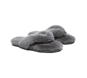 UGG Thongs Women Fluffy Slides Farah