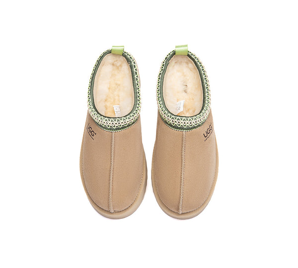 AUSTRALIAN SHEPHERD® UGG Slippers Sheepskin Wool Ankle Tazzy Tay Platform UGG AUSTRALIAN SHEPHERD