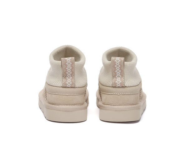 AUSTRALIAN SHEPHERD® UGG Slippers Kids Sheepskin Wool Stretchy Ankle Margaret UGG AUSTRALIAN SHEPHERD
