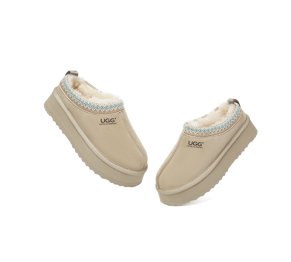 UGG Mini Platform Boots Ankle Slippers Ventus Platform