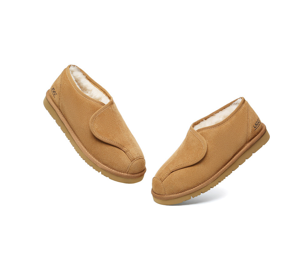 UGG Slippers Sheepskin Wool Adjustable Tristen