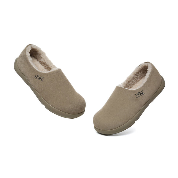 AUSTRALIAN SHEPHERD® UGG Slippers Sheepskin Wool Ankle Clog Brett UGG AUSTRALIAN SHEPHERD
