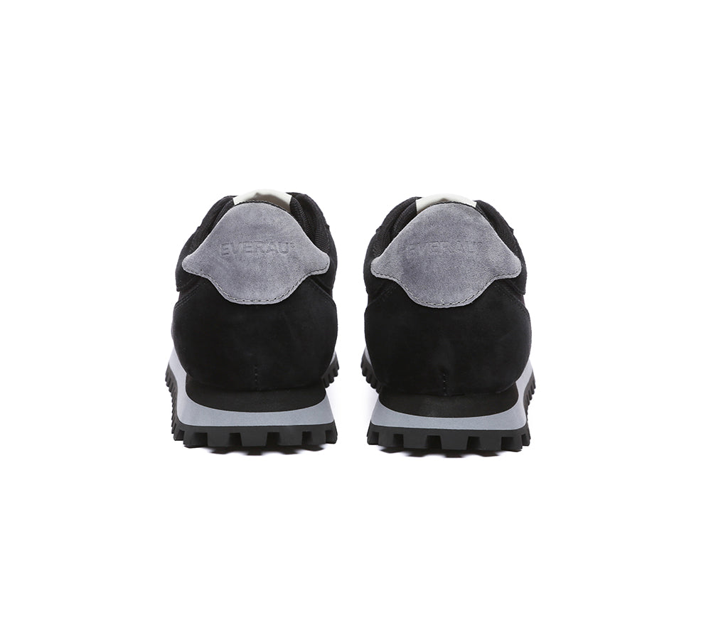 Women Leather Chunky Sneakers Etta