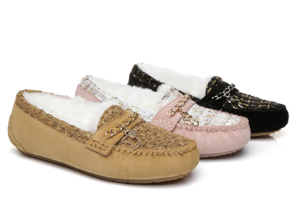 Women Casual Flat String Moccasin