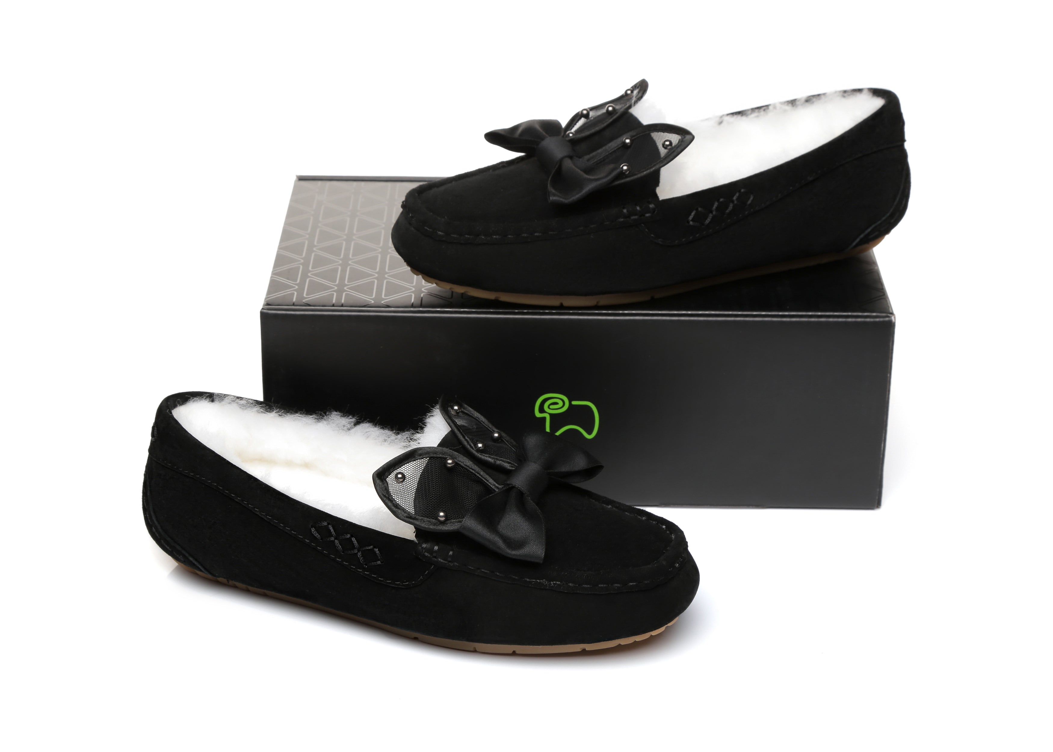 Casual Flats Women Wabbit Moccasin