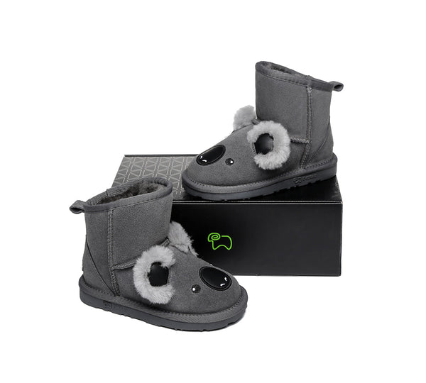 Kids Sheepskin Boots Koala