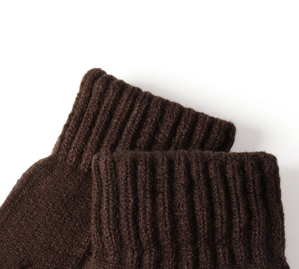 EVERAU® Fingerless Ultra Plush Knit Gloves EVERAU