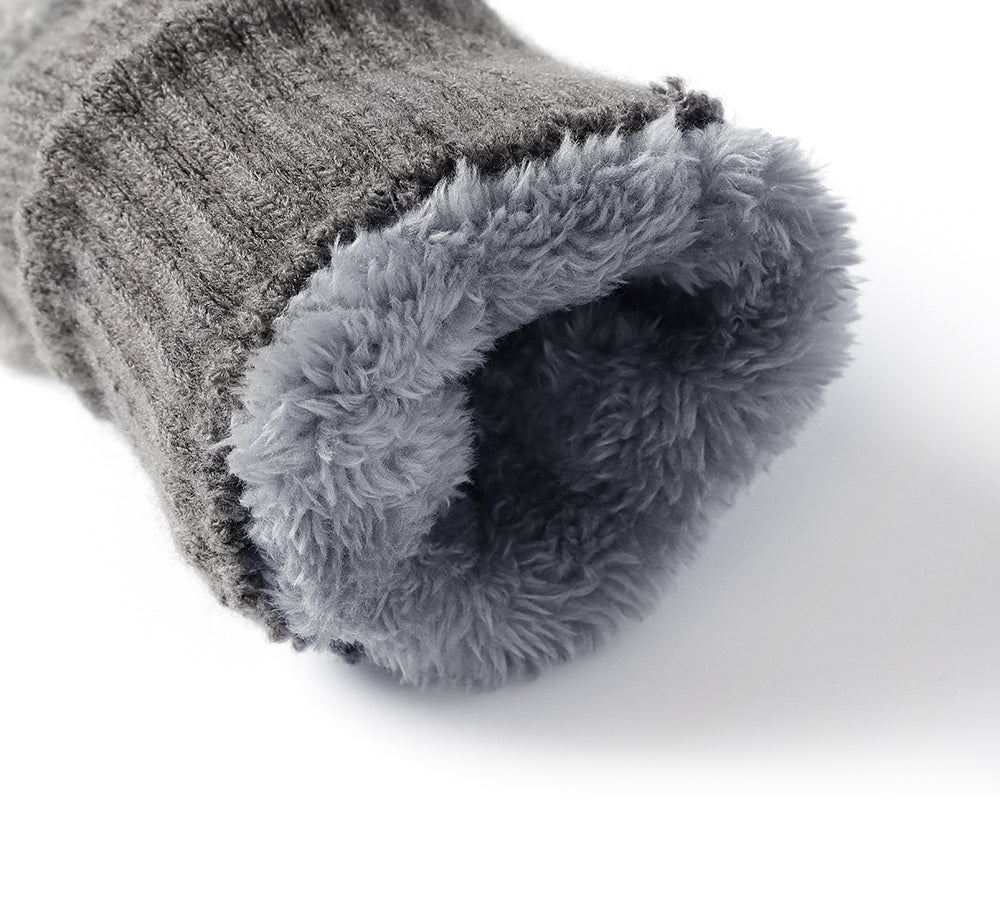 EVERAU® Fingerless Ultra Plush Knit Gloves EVERAU