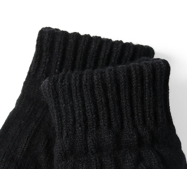 EVERAU® Fingerless Ultra Plush Knit Gloves EVERAU