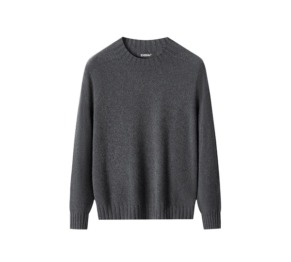 EVERAU® Men Cashmere Yak Wool Blend Winter Moola Sweater EVERAU