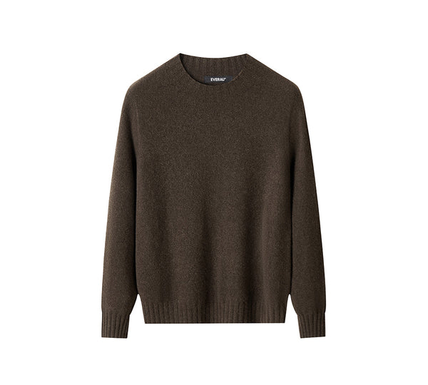 EVERAU® Men Cashmere Yak Wool Blend Winter Moola Sweater EVERAU