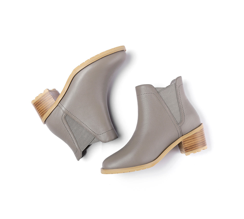 Urban Women Boots Fashion Ankle Heel chelsea