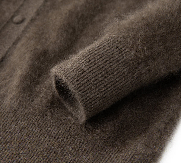 EVERAU® Yak Wool Cashmere Cardigan Morra EVERAU