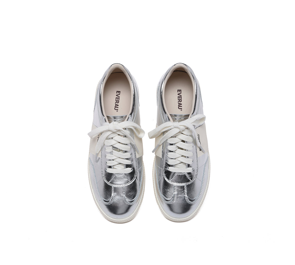 EVERAU® Women Leather Casual Sneakers Edie - UGG EXPRESS