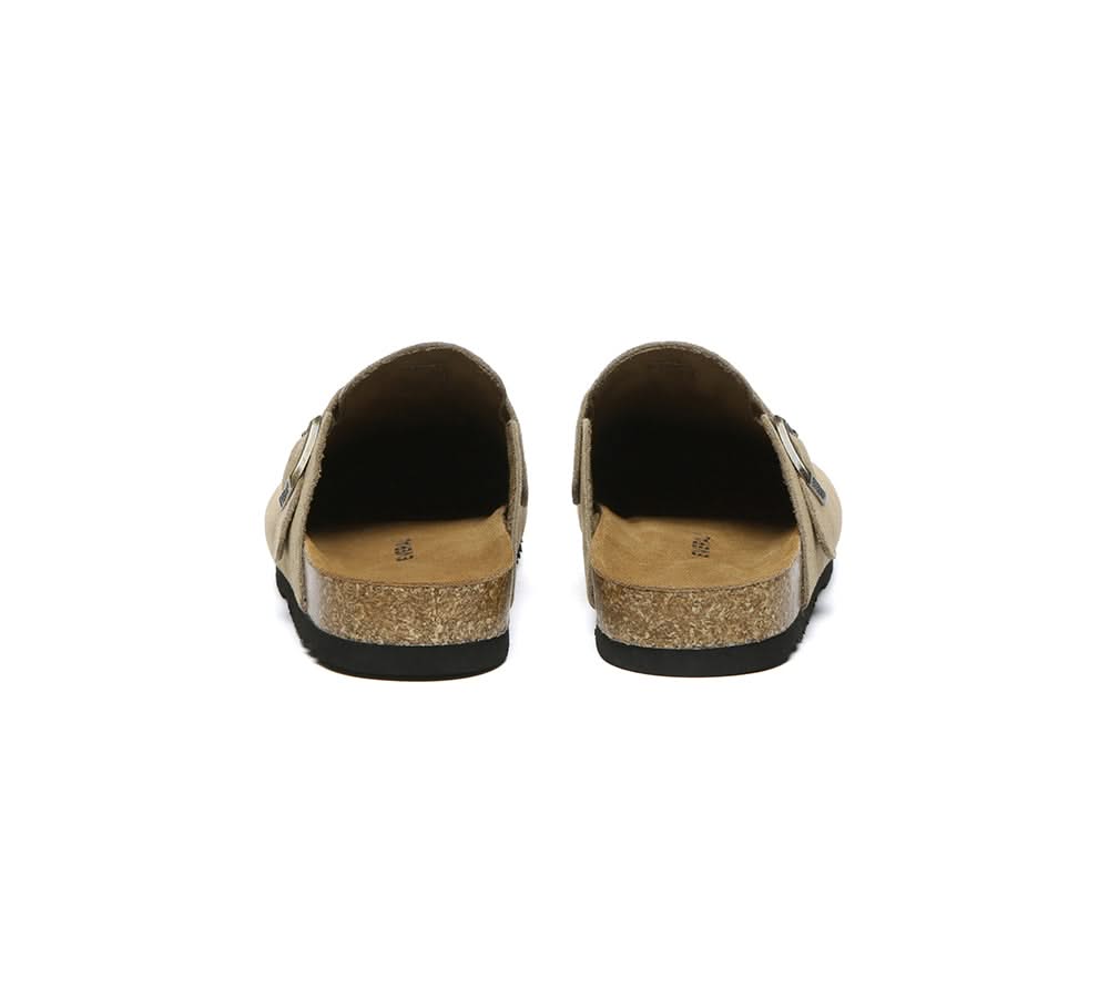 Men Adjustable Buckled Straps Slip-on Flat Sandal Slides Large Size Mason