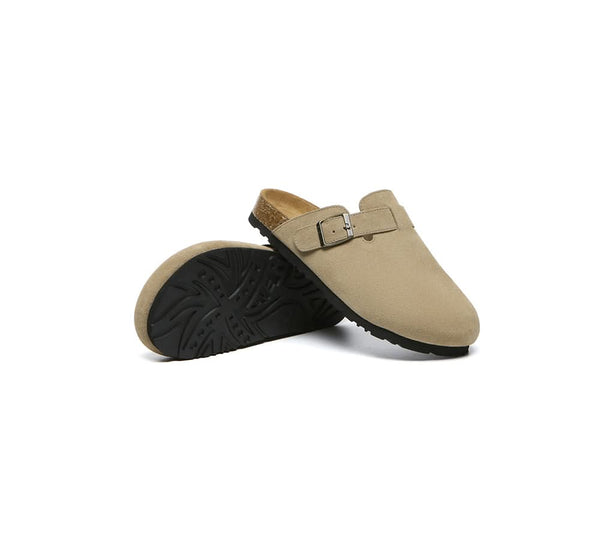 Men Adjustable Buckled Straps Slip-on Flat Sandal Slides Large Size Mason