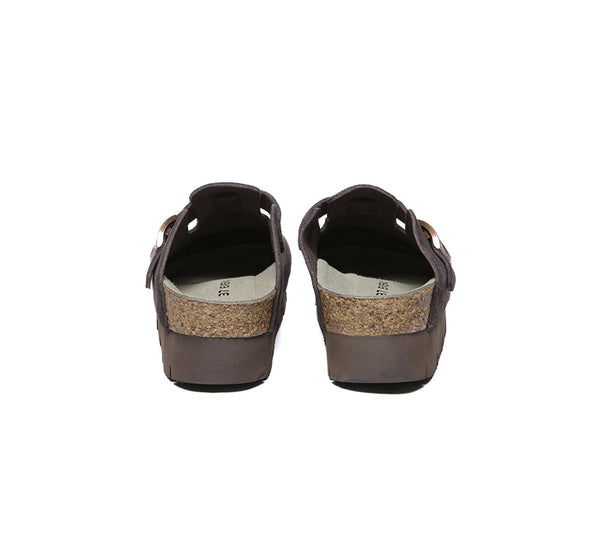 EVERAU® Adjustable Buckled Straps Slip-on Platform Sandal Slides Brooklyn - UGG EXPRESS