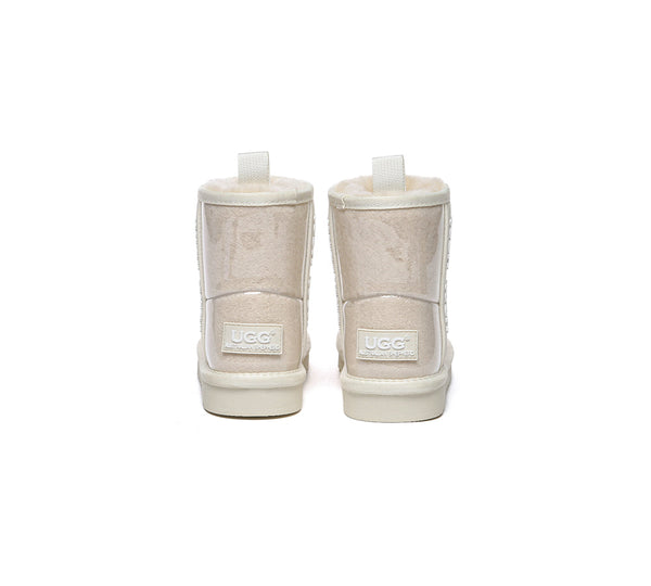AUSTRALIAN SHEPHERD® UGG Boots  Kids Clear Waterproof Shearling Coated Classic - UGG EXPRESS