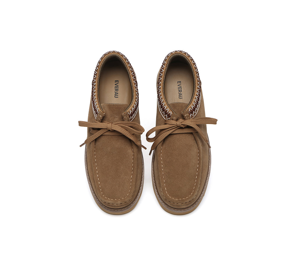 Men Leather Lace Up Casual Shoes Madison
