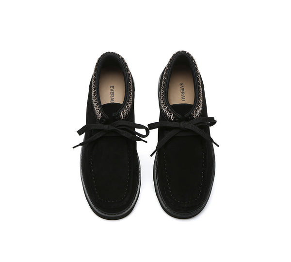 Men Leather Lace Up Casual Shoes Madison