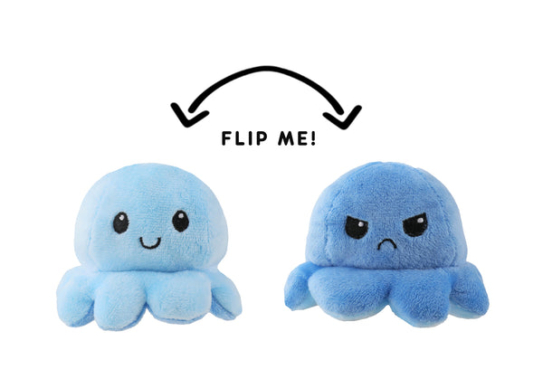 Flip Octopus Plush Key Chain Large