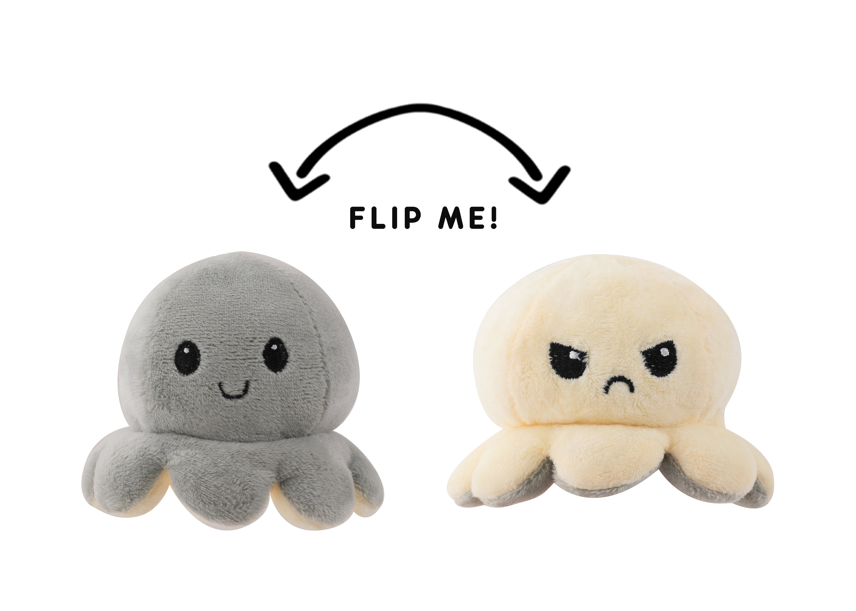 Flip Octopus Plush Key Chain Large