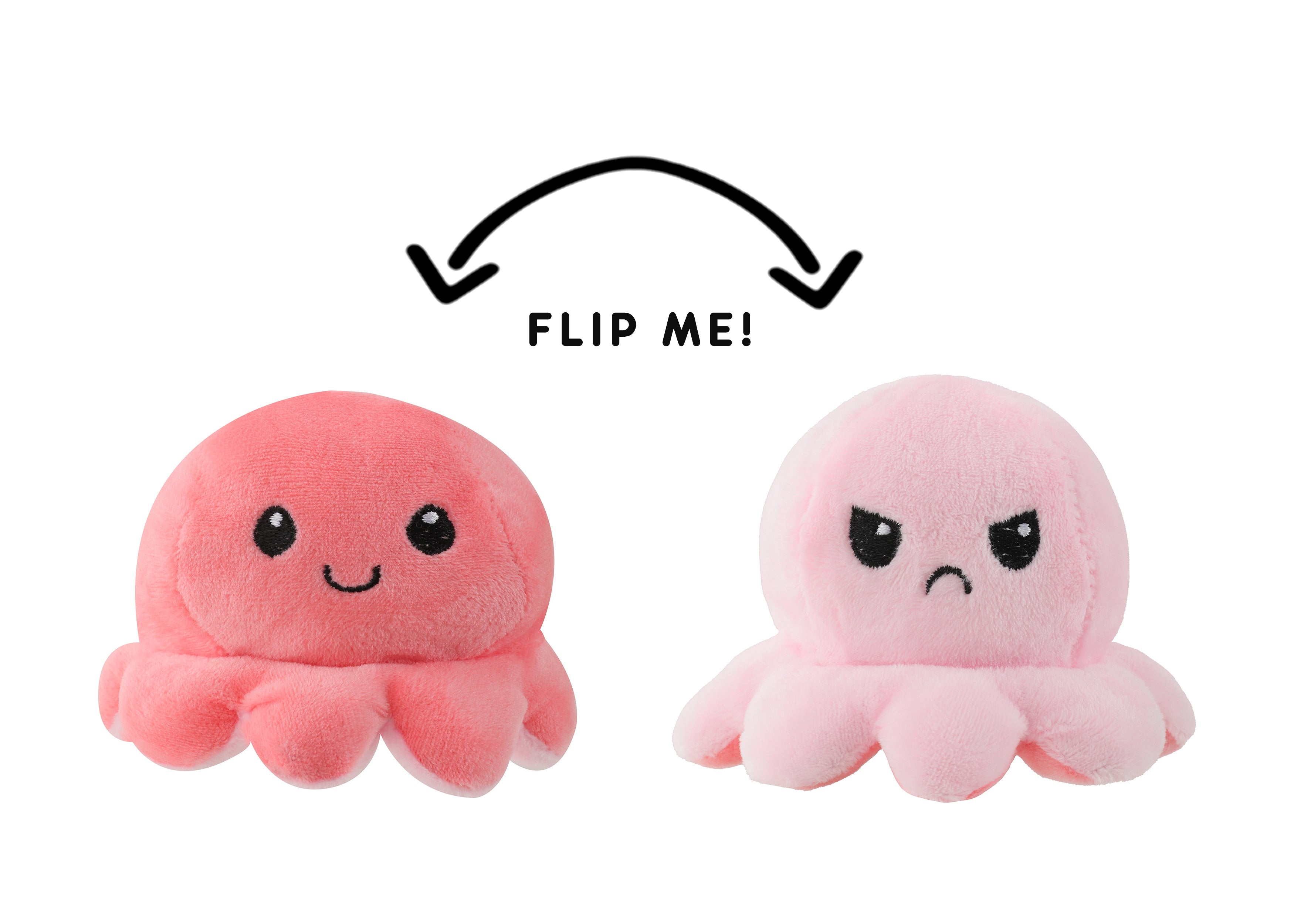 Flip Octopus Plush Key Chain Large