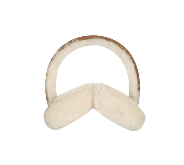 Accessories - Adjustable Sheepskin Wool Connie Earmuff