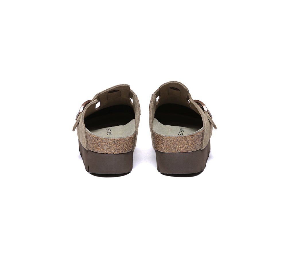 Adjustable Buckled Straps Slip - on Platform Sandal Slides Brooklyn - Slides - Caribou - AU Ladies 4 / AU Men 2 / EU 35 - Uggoutlet
