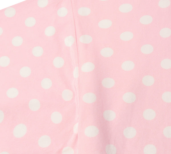 Apparel - Reversible Hoodie Blanket Unisex Pink Polka Dot