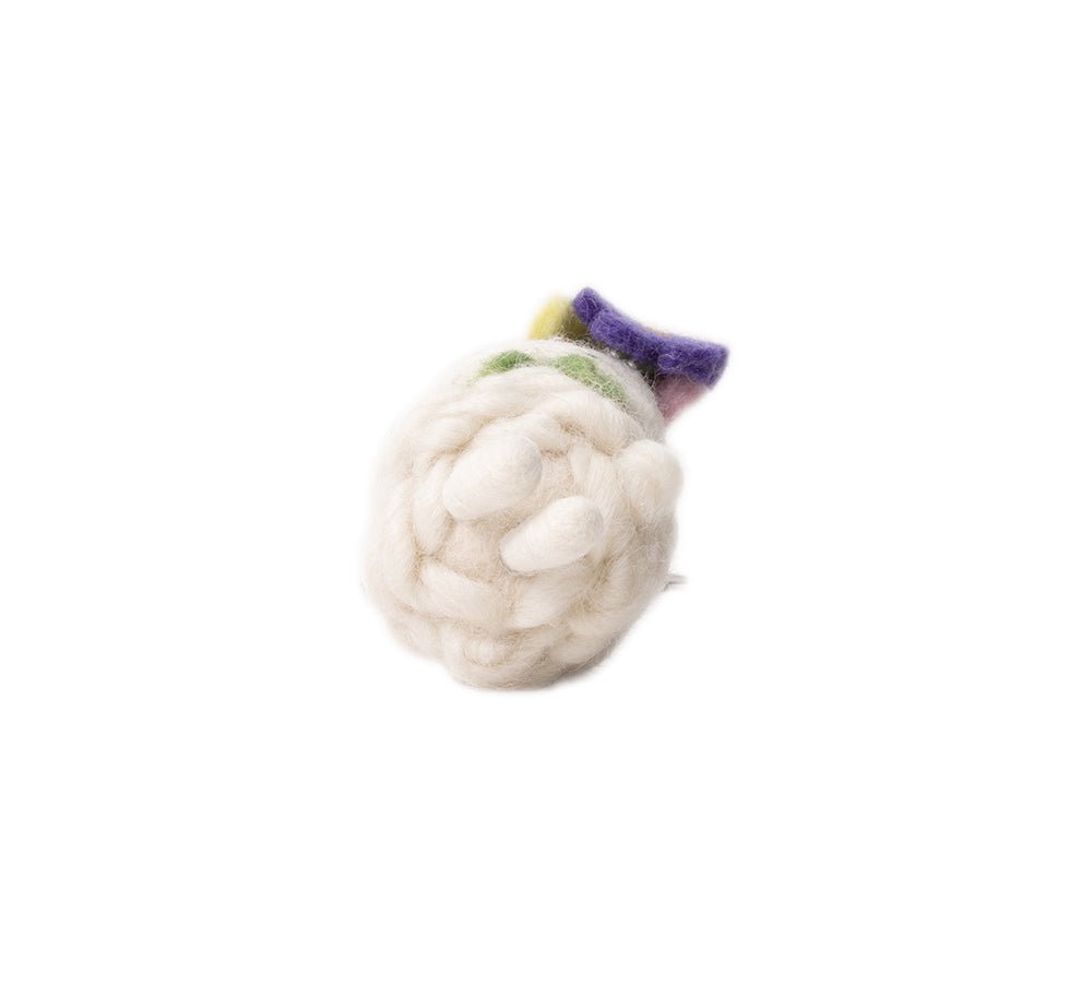 Cute Plush Wolly Keyring - keyring - Brown - One Size - Uggoutlet