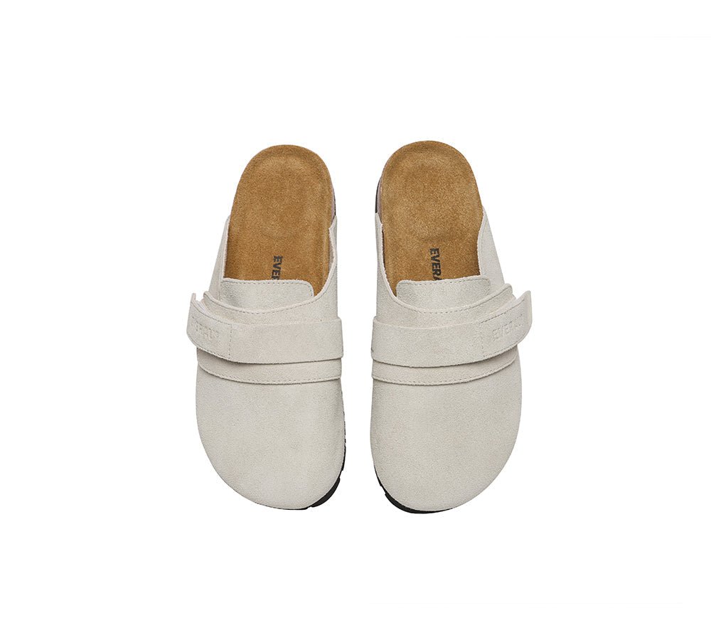 Double Adjustable Strap Embossed Slip - on Summer Flat Clog Slides Skyler - Slides - Sand - AU Ladies 4 / AU Men 2 / EU 35 - Uggoutlet