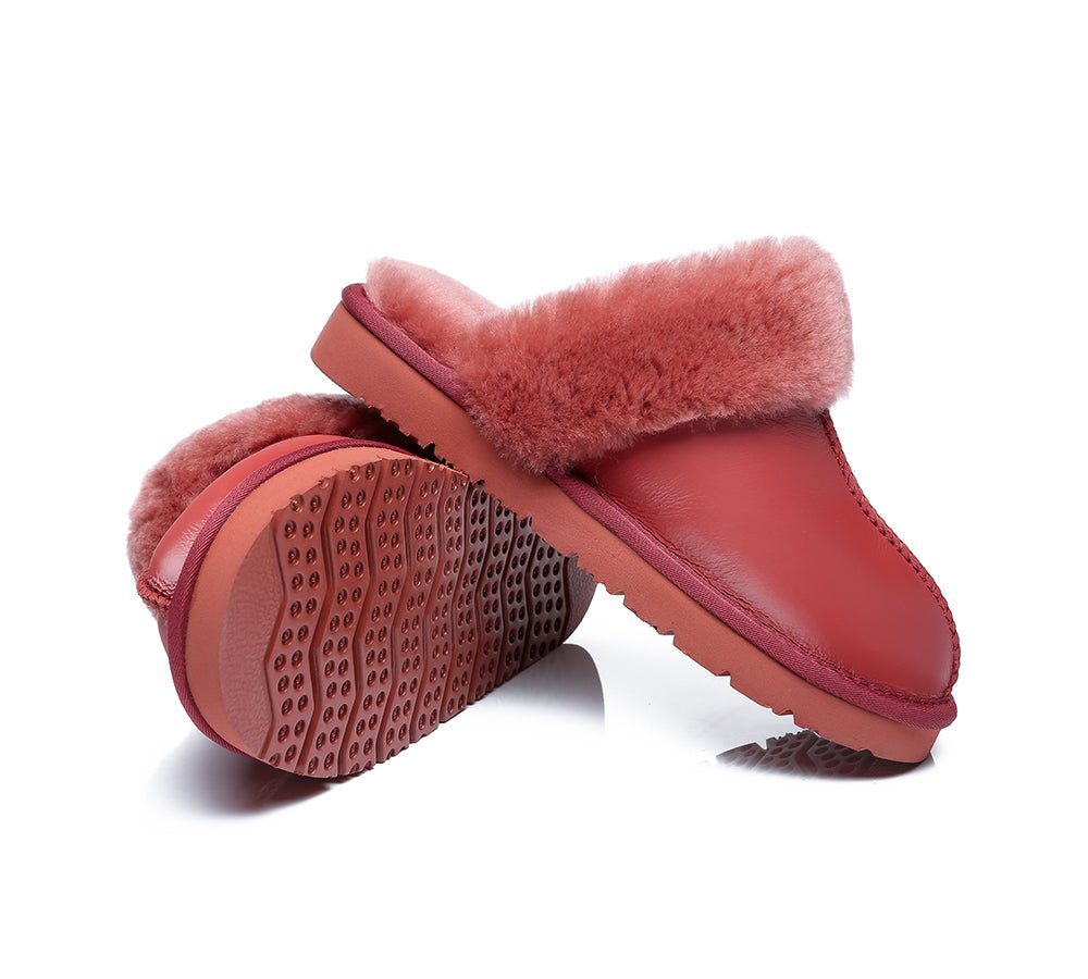 UGG Slippers - Sheepskin Wool Slippers Muffin Limited Edition Unisex