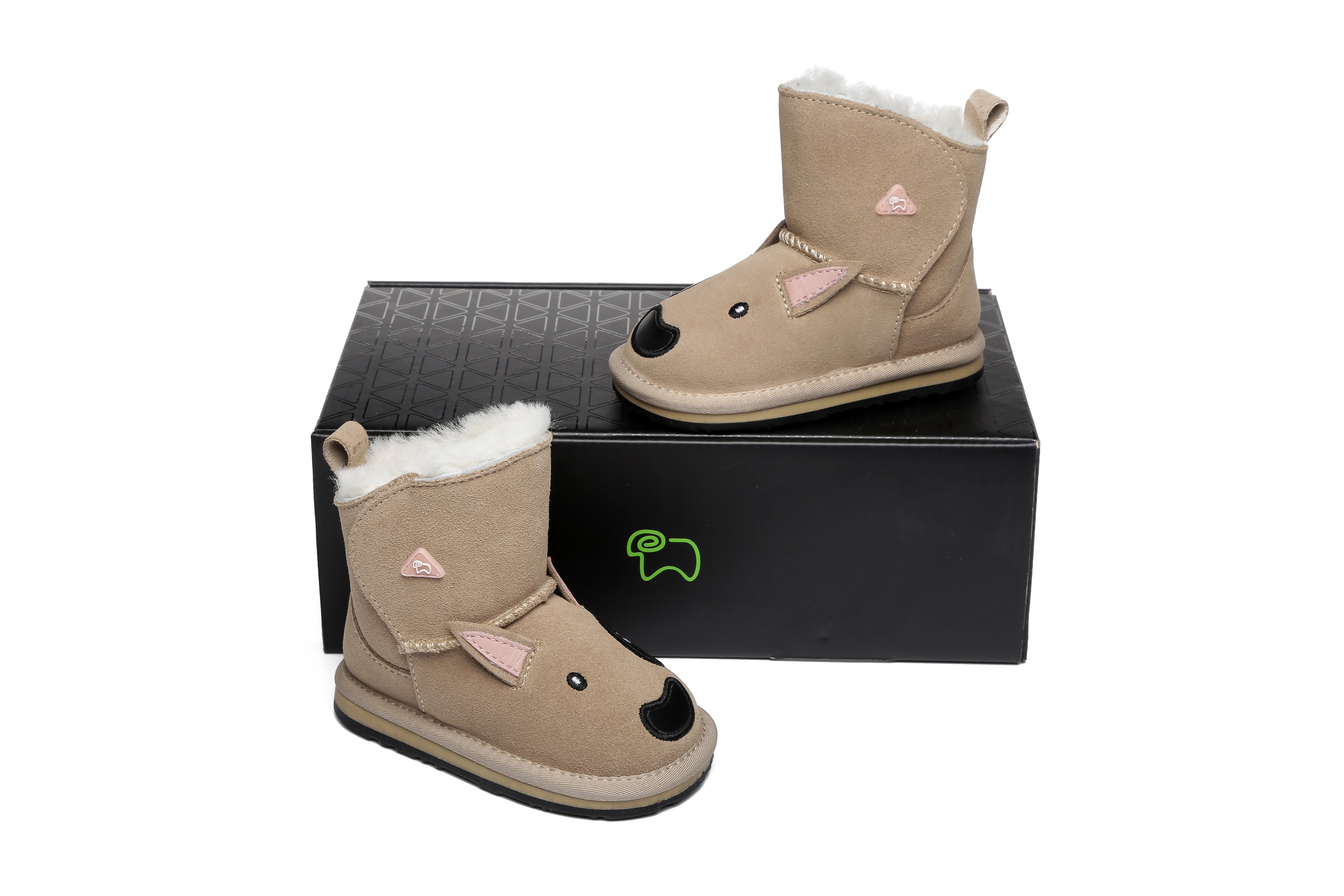 EVERAU® Ugg Boots Bull Terrier Toddler - UGG Boots - Sand - S - Uggoutlet
