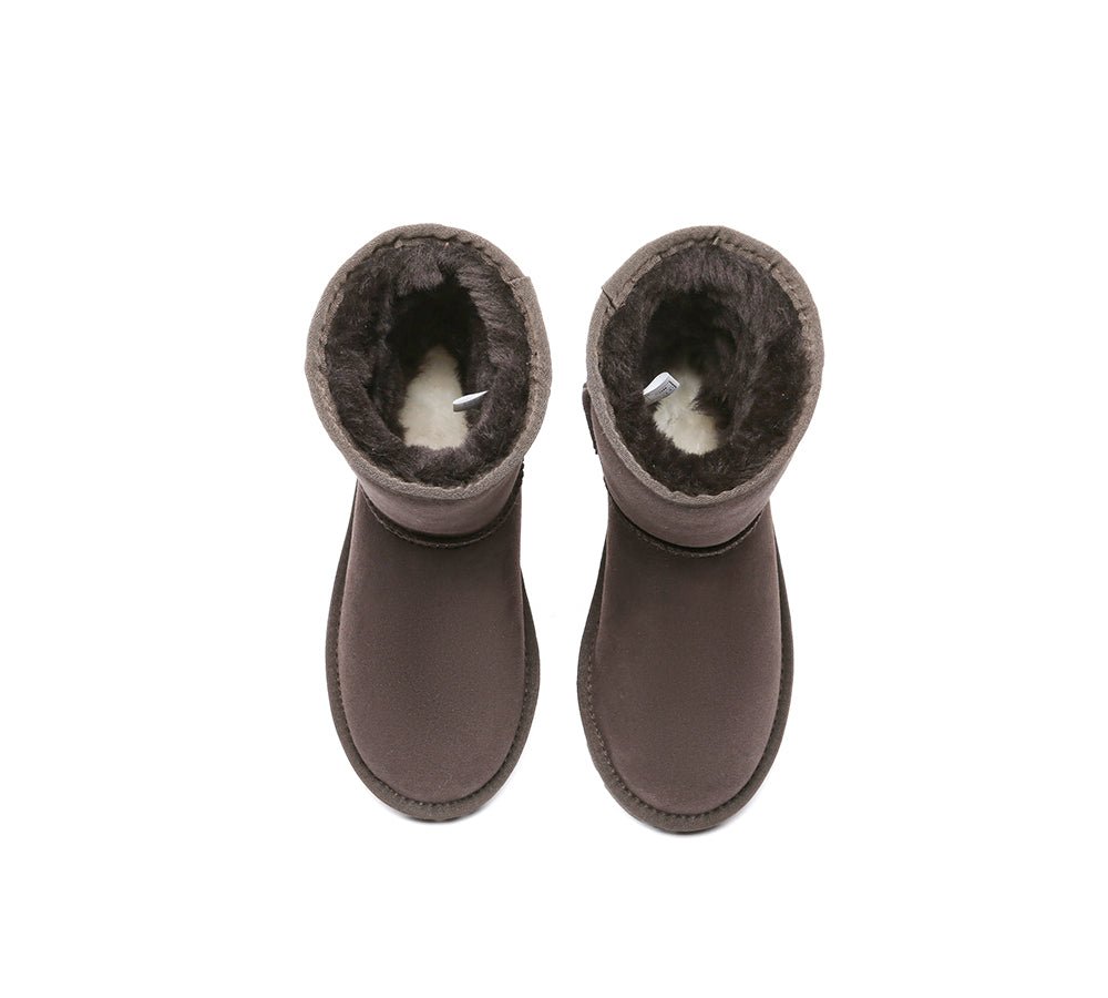 UGG EVERAU® UGG Boots Double Faced Sheepskin Wool Short Classic - UGG EXPRESS